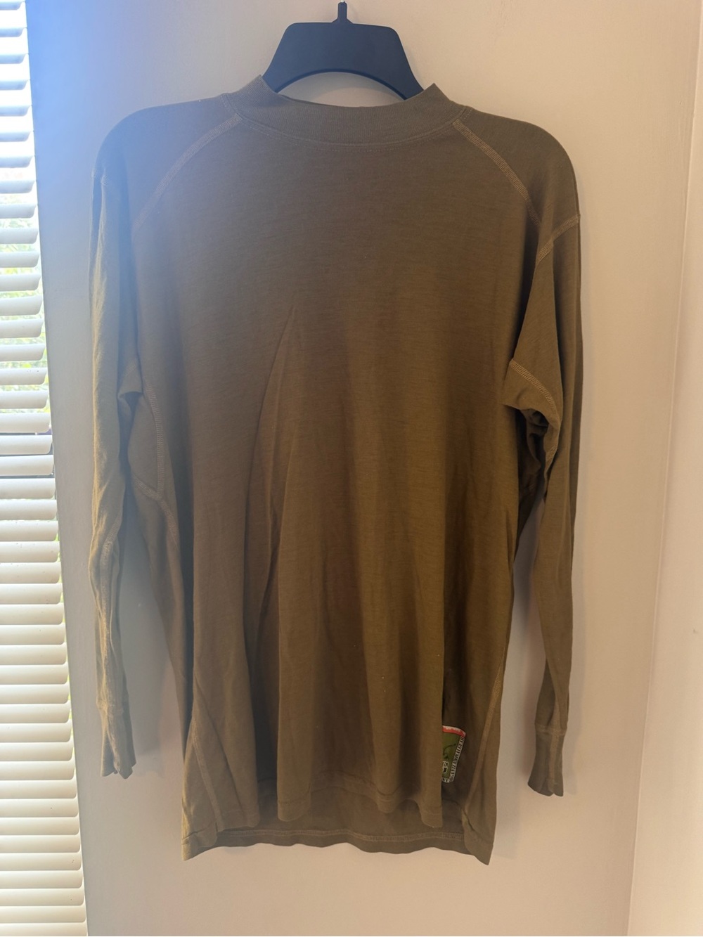 USMC FROG Flame Resistant Silkweight Thermal Undershirt Coyote Brown Size S